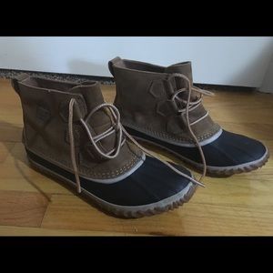 Sorel Out N About Leather Rain Boot